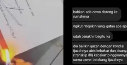 Astaghfirullah, Begini Curhat Nyesek Cowok yang Ijazahnya Dibakar Pacar Cuma Gegara Helm (Sumber : Instagram/@abouthetic)
