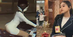 Terkuak Tampang Cewek yang Tega Bakar Ijazah Pacar Gegara Helm, Publik: Dua-duanya Blunder (Sumber : Instagram/@rebeccadimarii)