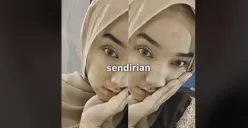 Unggahan Zhafirah Zahrim Febrina tentang curhat dan harapannya akan masa depan. (Sumber : TikTok/tingkiyuff)
