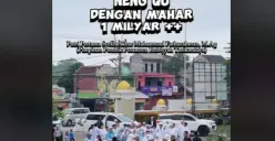 Heboh pernikahan di Tasikmalaya dengan mahar sebesar Rp 1 Miliar lebih. (Sumber : TikTok/estehmanisya)