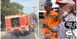 Mati-matian Ngebut Hingga Nyaris Terguling, Petugas Damkar Bogor Dimaki Korban Kebakaran Karena Telat Datang