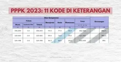 Arti 11 Kode di Pengumuman Hasil Akhir PPPK 2023, Apa Itu PR1, PR2 dan P/L?