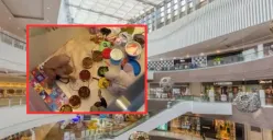 Viral Rombongan Emak-Emak Piknik di Dalam Mall, Mulai Gelar Tikar Hingga Bawa Termos Nasi dan Panci Sayur, Ngga Diusir Security?