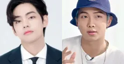 Potret Terbaru RM dan V BTS Pakai Seragam Wamil yang Makin Gagah