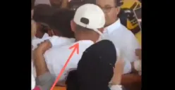 Viral video Anies Baswedan ditampar pendukungnya saat kampanye di Pontianak. (Sumber : x.com/AbuNawasReturn)