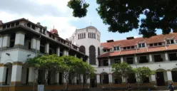 Event tahun baru 2024 di Lawang Sewu Semarang. (Sumber : visitjawatengah)