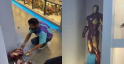 Viral! Action Figure Iron Man di Iconic Jogja Pecah Akibat Ulah Anak Kecil, Berapa Harganya?