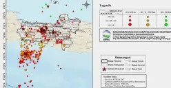 BMKG Jawa Tengah Catat 601 Kejadian Gempa Bumi Sepanjang 2023