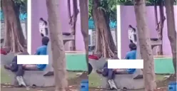 Viral Video Dua Sejoli Diduga Mesum di Taman Halmahera Semarang, Warganet Soroti Adanya Anak Kecil  di Lokasi