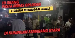4 pemuda tewas aibat konsumsi miras (Sumber : Instagram @kejadiansmg)