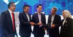 Jajaran manajemen Mandiri Investasi saat berdiskusi.