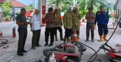 Kebakaran Dispenser Pom Bensin, SPBU Undip Tembalang Tutup Sementara