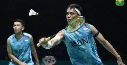 Fajar Alfian/Muhammad Rian Ardianto bakal tanding di babak 32 besar India Open 2024, Selasa 16 Januari 2024. (Sumber: PBSI - InfoSemarang.com)
