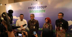 Sekda Jateng, Sumarno usai acara FGD Optimalisasi Aglomerasi Solo Raya.
(Sumber: | Foto: Dok)