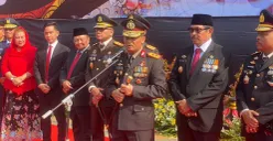 Irjen Ahmad Luthfi Pamit saat Momen HUT Bhayangkara di Semarang