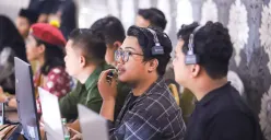 Pelaku industri kreatif di Semarang. (Sumber: | Foto: Sakti.)