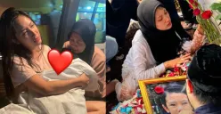 Potret Tamara Tyasmara yang tak henti menangisi kematian Dante, putranya. (Sumber: @nonangie - InfoSemarang.com)