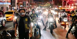 Klub Motor Satudarah MC Indonesia Konvoi Riding Keliling Kota Semarang