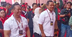  Andika Perkasa dan Hendi Daftar ke KPU Diantar Ratusan Pendukung