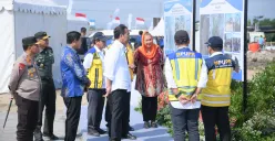 Warga Senang Presiden Jokowi Tinjau Pembangunan Tanggul Laut di Semarang, Berharap Cepat Selesai