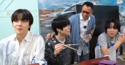 Member NCT 127 saat berada di rumah Raffi Ahmad dan Nagita Slavina. (Sumber: Rans Entertainment - InfoSemarang.com)