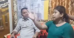 Aning saat berpura-pura ikut dalam mencari pelaku (Sumber: instagram | Foto: @nenktainment)