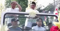 Mantan Kapolda Jateng dan Gus Yasin Daftar ke KPU, Gibran Ikut Mengawal