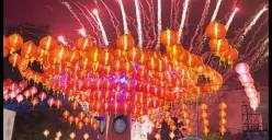Menikmati Keindahan 5000 Lampion dan Pesta Kembang Api Tahun Baru Imlek 2024 di Solo
