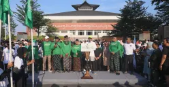 Sekda Jateng Ajak Ribuan Santri Biasakan Olahraga