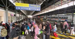 H-7 Lebaran Sebanyak  64 Ribu Pemudik Sudah Tiba di Wilayah Daop 4 Semarang