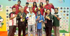 Mahasiswa Unnes di Ajang ASEAN University Games.
 (Sumber:  | Foto: dok Humas Unnes)