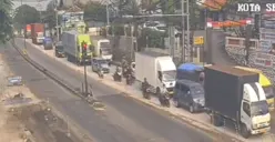 Perbaikan Jalan Walisongo, waspada jalan macet, Jumat 16 Februari 2024. (Sumber: @rasikausa)