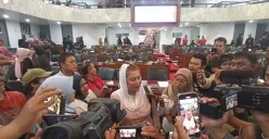 Mbak Ita saat menghadiri Rapat Paripurna DPRD Kota Semarang, Senin 22 Juli 2024. (Sumber:  | Foto: sakti)