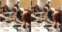video viral KPPS di Jakarta ricuh berebut makanan (Sumber: instagram | Foto: @viralsekali)