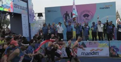 Mandiri Jogja Marathon (MJM) 2024. (Sumber:  | Foto: dok Bank Mandiri)