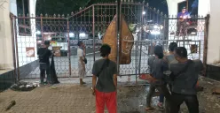 Pemkot Semarang Perbaiki Fasilitas Umum di Balaikota yang Rusak Usai Demo Mahasiswa