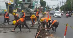 Selesai Diperbaiki, Jl Majapahit Semarang Dibuka Penuh Mulai 26 Agustus 2024