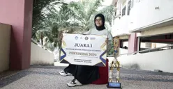  Tulis Cerpen Tentang Polemik Kebaya Korea, Sevina Raih Juara 1 Peksimida Jateng