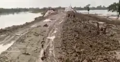 Tanggul Sungai Wulan Demak Retak, Warga Was-was Banjir Lagi