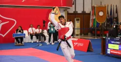 Udin Bangkit dan Raih Medali Emas Para Taekwondo
