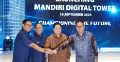 Menteri BUMN Erick Thohir Resmikan Mandiri Digital Tower, Jadi Pusat Inovasi Teknologi
