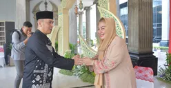 Begini Suasana Open House dengan Mbak Ita di Halaman  Balaikota Semarang