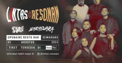   Kolaborasi Epik dan Energik  Lintas Resonan Sore x Barasuara Siap Guncang Semarang