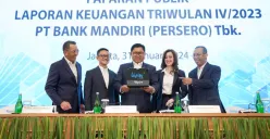  Terus Melaju !  Bank Mandiri Gapai Laba Bersih Rp 55,1 Triliun di Tahun 2023
