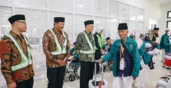 Dipermudah Dengan Fasilitas “Fast Track”, Pj Gubernur Jateng Lepas 352 Jamaah Calon Haji Kloter Pertama