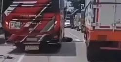 Kecelakaan di Jalan Purwodadi-Semarang Karena Gagal Nyalip, Pemotor Tewas Terlindas Bus