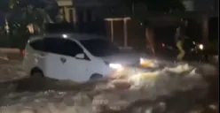 Banjir di Kalirejo Ungaran, Genangan Air Setinggi Lutut Orang Dewasa