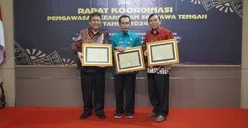 Pemkot Semarang meraih penghargaan peringkat 1 Pengawasan Kearsipan Tingkat Jateng 2024. (Sumber:  | Foto: dok Humas Pemkot Semarang.)