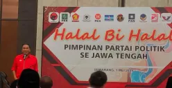 Halal Bi Halal Pimpinan Parpol se-Jateng, Bambang Pacul Buat Suasana Jadi Riang Gembira