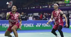 Fajar Alfian/Muhammad Rian Ardianto melaju ke perempat final India Open 2024. (Sumber: PBSI - InfoSemarang.com)